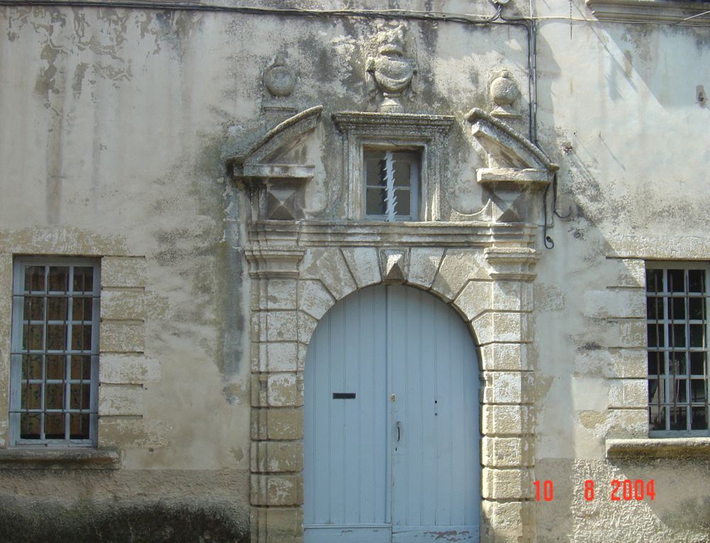 Le village, château, le Luberon.