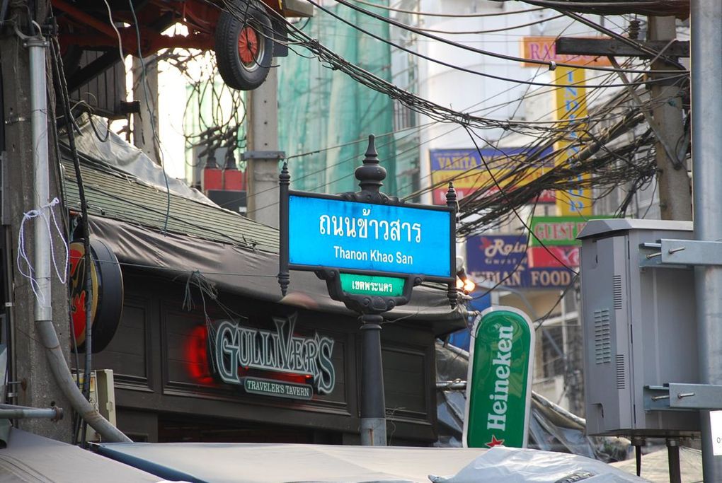 Arrivée à Bangkok 