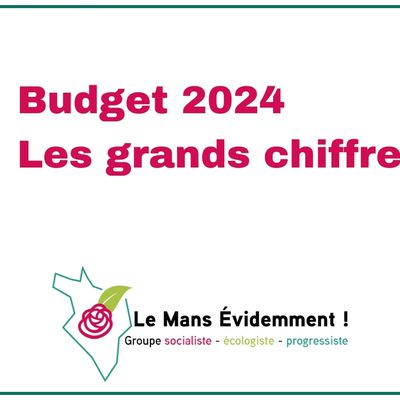 2024 : un budget ambition et responsable pour l'avenir