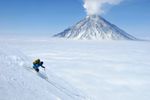 Ski de randonnée au Kamchatka