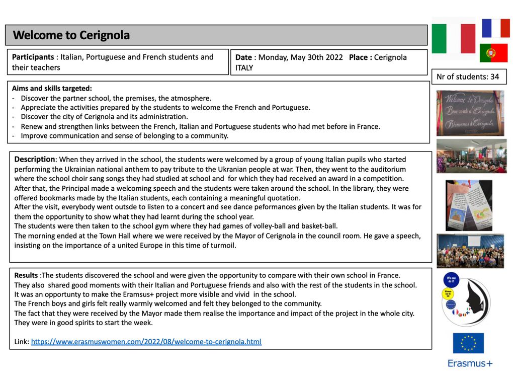 IT22 4 pedagogical actions in Italy