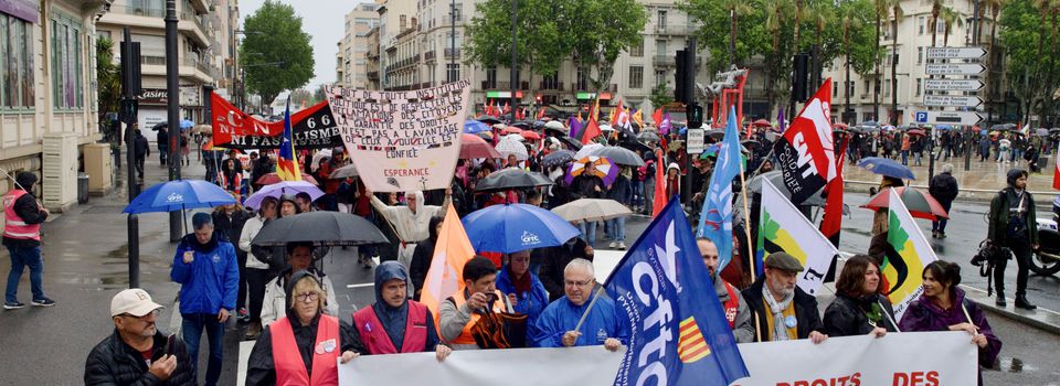 Le 1er mai 2024 à Perpignan 