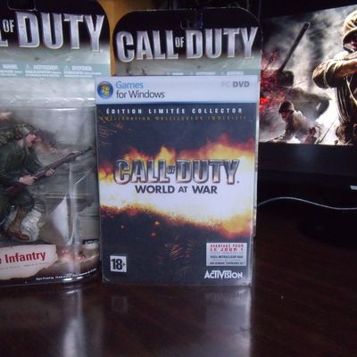 Call of Duty World at War collector (PC) + version PS3 + Figurines