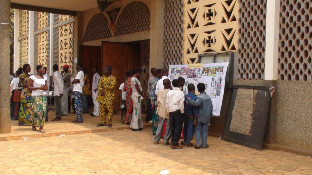 Célébrations de la clôture de l'année du centenaire de la mort de St Arnold Janssen et St Joseph Freinademetz à Agoényivé, Lomé