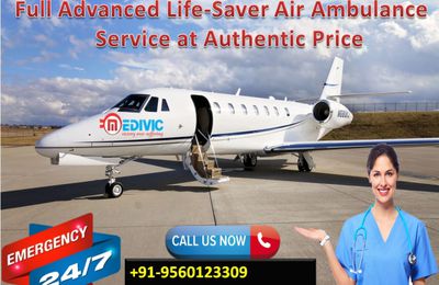 Medivic Aviation Air Ambulance Service in Kolkata: Most Reliable & Safest service