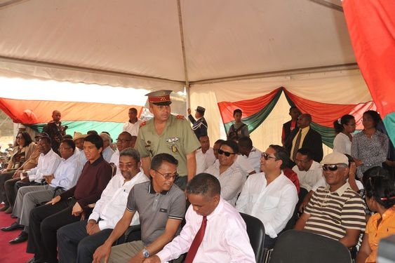 Vendredi 12 octobre 2012. Le Président Andry Rajoelina : première visite dans la Région Itasy (Soavinandriana, Analavory, Ampefy).