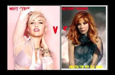 Mylene Farmer Vs Miley Cyrus - C'est pas moi / On my own (Mash up by Dj Amd)