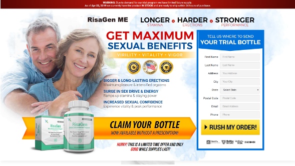 *RisaGen Male Enhancement* Read Reviews & Effects Pills Buy !