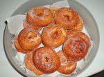 Rosquillas caseras de naranja