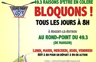 DU 20 AU 24 MARS ON BLOQUE !