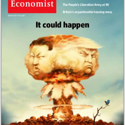Couverture de la nouvelle édition "The Economist"