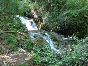 Les chutes de la Roche Saint Alban