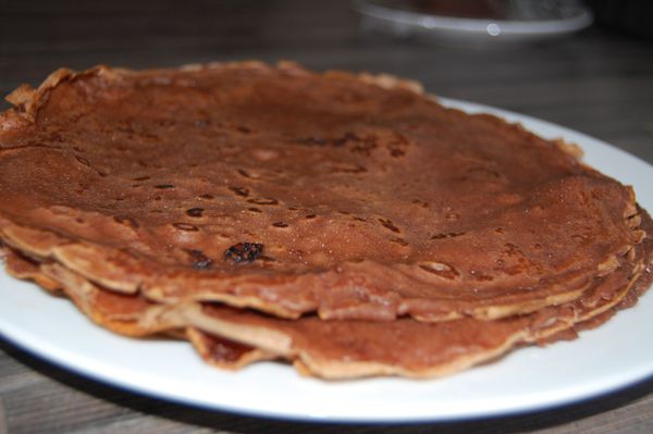 Pâte à crêpes au Nutella