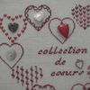 collection de coeurs