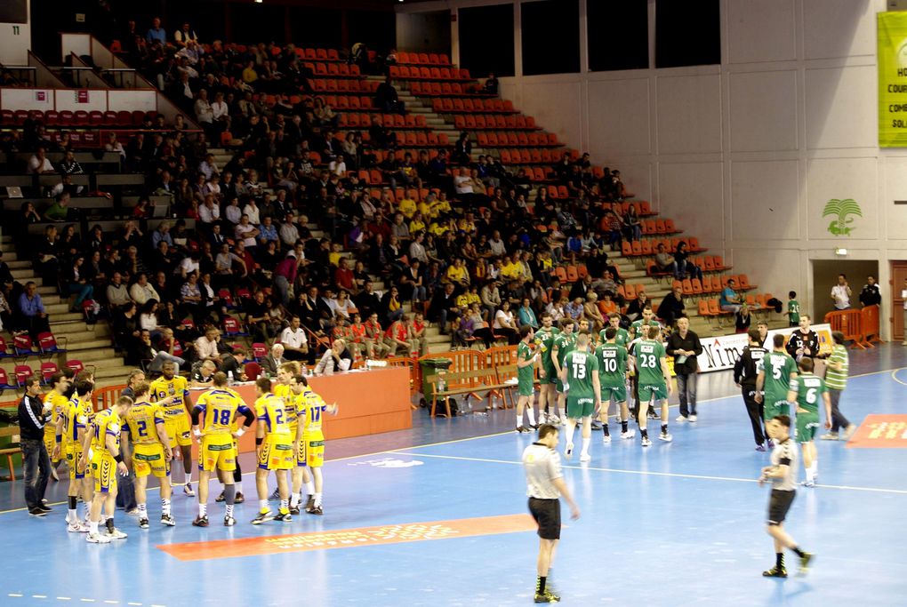 Match de Handball du 30 mars 2012 au Parnasse à Nîmes - Un match sous haute tension...