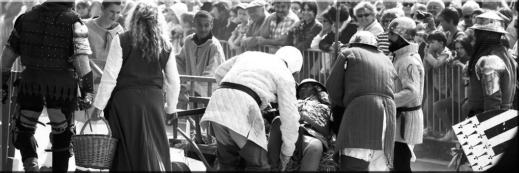 Médiévales de Guérande 2011 Les panoramiques noir et blanc Thierry Weber