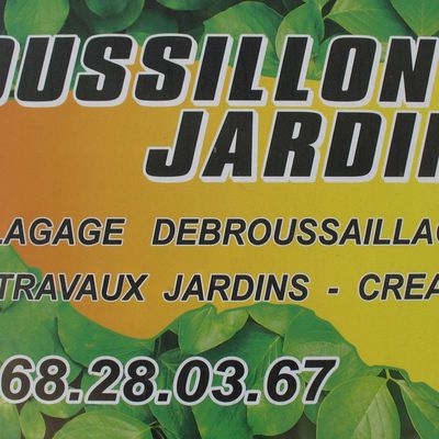 Carte de visite Roussillon jardins - Jean-Claude PERPIÑA
