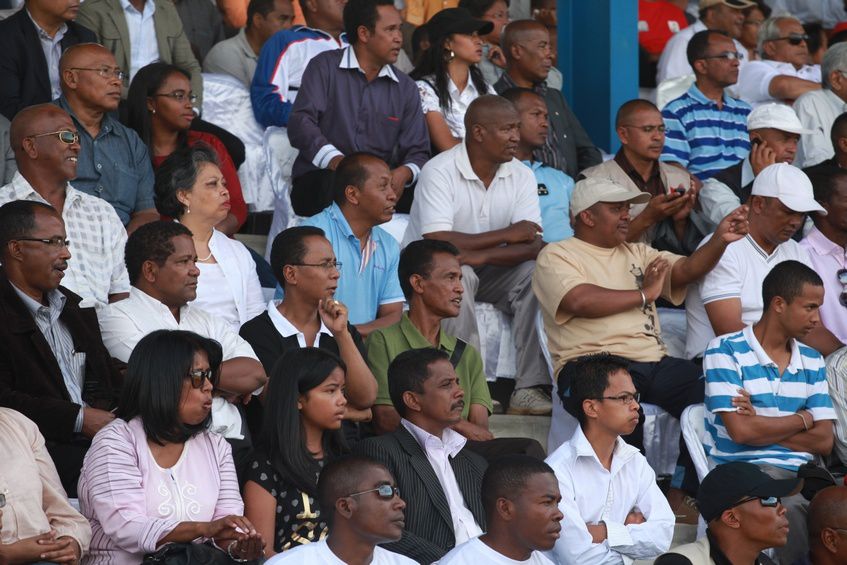 Inauguration du Kianja (Stade) Makis de Madagascar, à Andohatapenaka, par le Président Andry Rajoelina. 3ème partie. Photos: Harilala Randrianarison