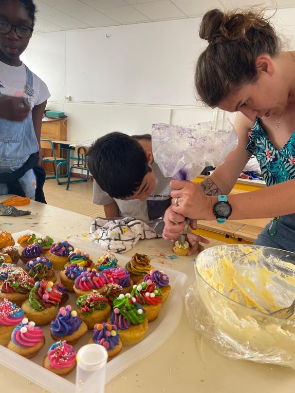 Les cupcakes des CP / CM2