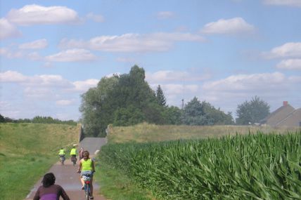 Brumisateur labelisé "Loire à vélo"