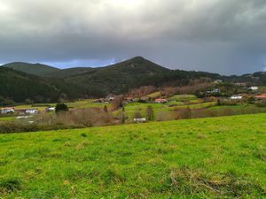 Sur la route du hameau d'Ozollo