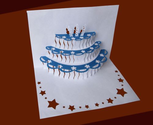 Anniversaire Kirigami Gratuit En Folie