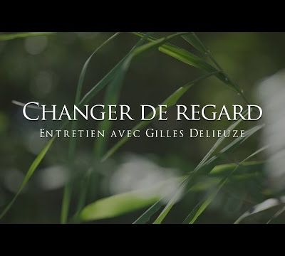 Parce qu'il est bon d'apprendre à changer de regard. 