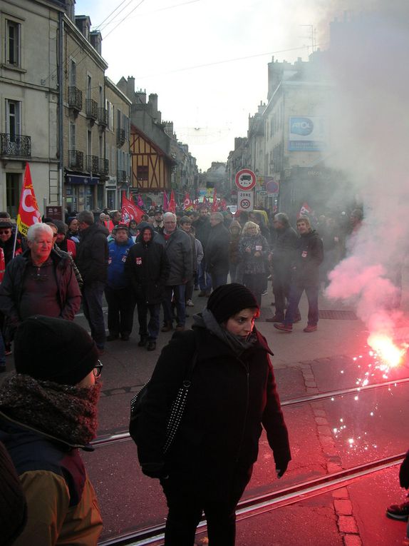 Manifestation à Dijon le 16 novembre 2017