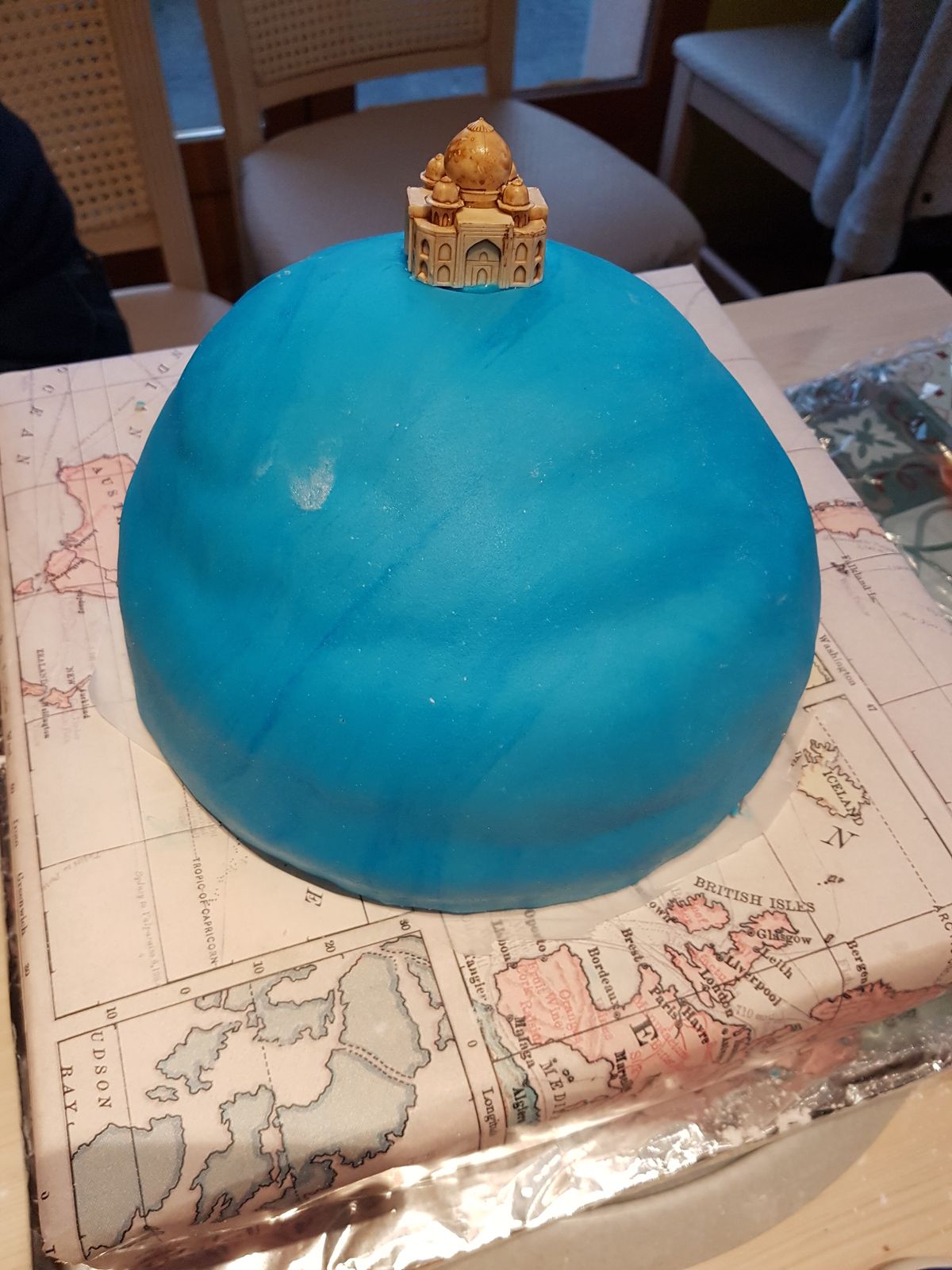 Gateau Mappe Monde O Delices D Isah