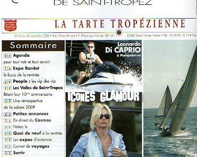 la tribune de saint tropez n°134 du 25 09 2009