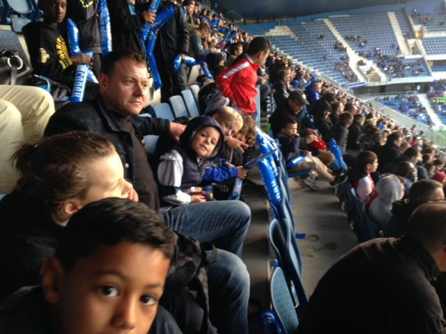 L'école de foot au Stade Océane