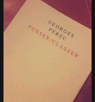 "Penser/Classer" de Georges Perec