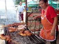 Le poulet de Wichian Buri