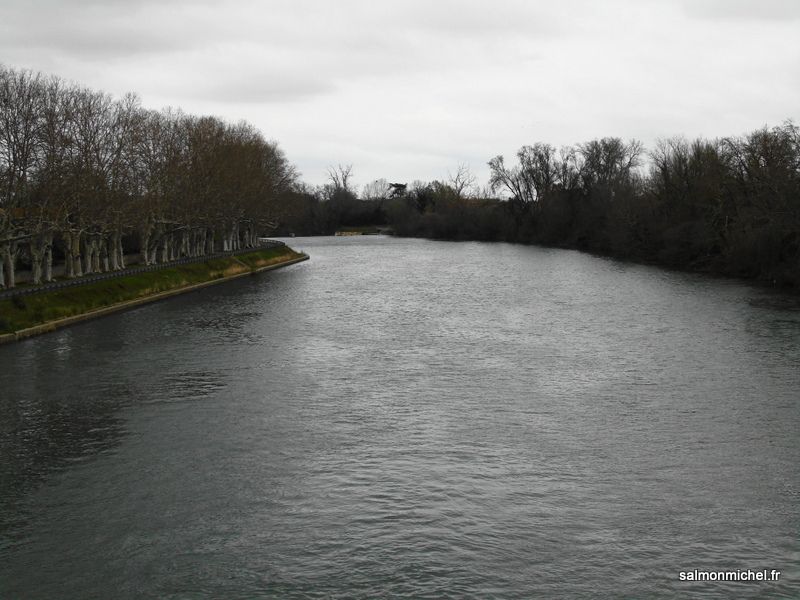 Canal du midi - Site de Fonsérannes à Béziers