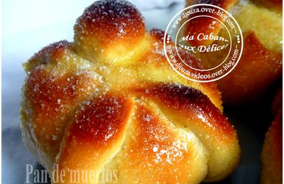 Video Pan de muertos, brioches mexicaines