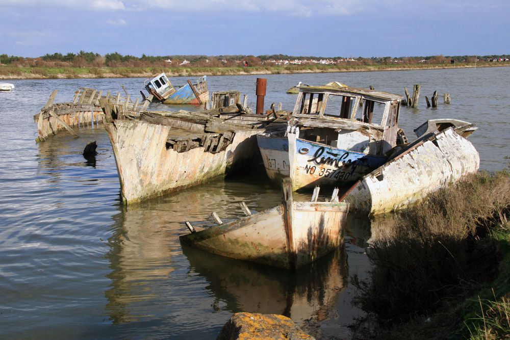 Album - Cimetière de bateaux à Noirmoutier