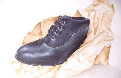 Etude doc papier craft chaussure