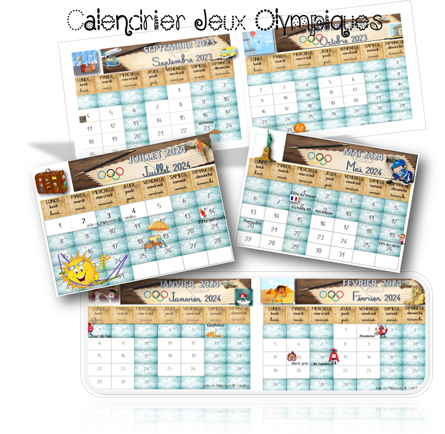 Page De Garde Calendrier 2023 CALENDRIER 2023-2024 Toutes les zones : A, B ET C - Mes tresses D Zécolles