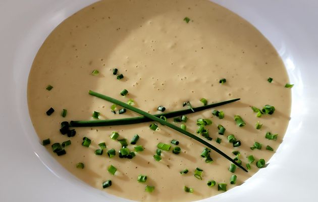 Potage poireaux et pommes de terre 