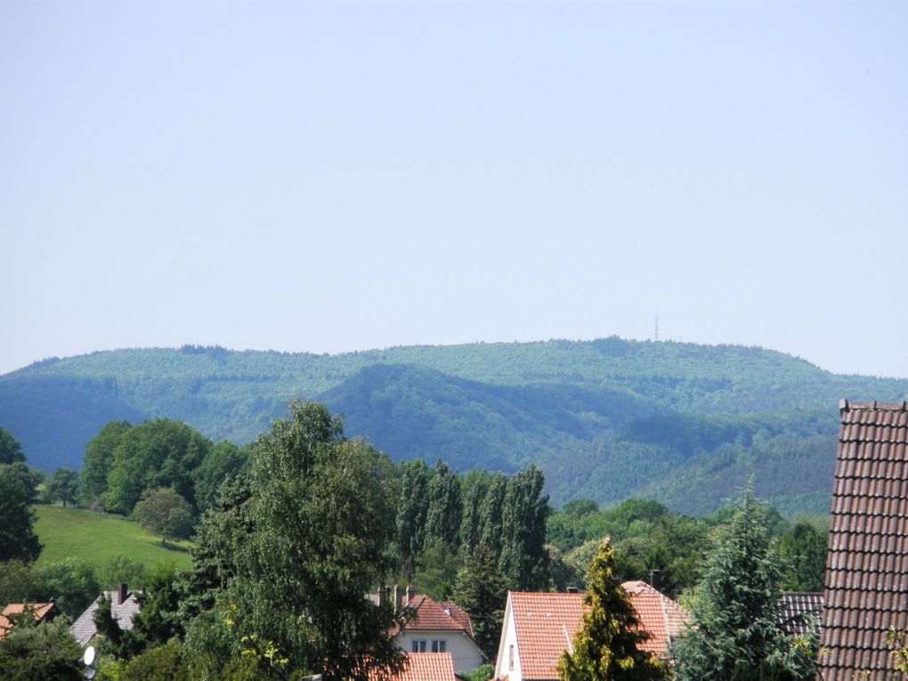 parcours de 110km, depart et arrivée à Niederbronn avec arret à Mouterhouse.