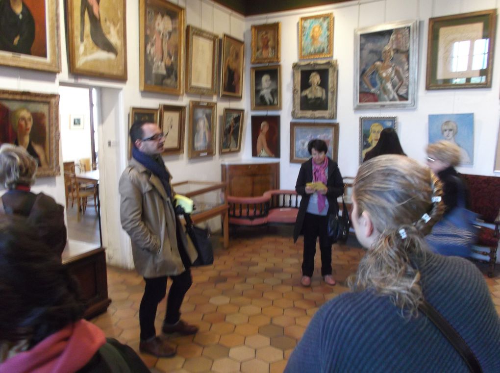 17/11/2012 - Visite du Château-Musée Grimaldi à Cagnes s/Mer puis du musée Bonnard au Cannet (Alpes Maritimes)