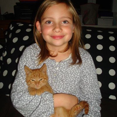 Lou et son chat