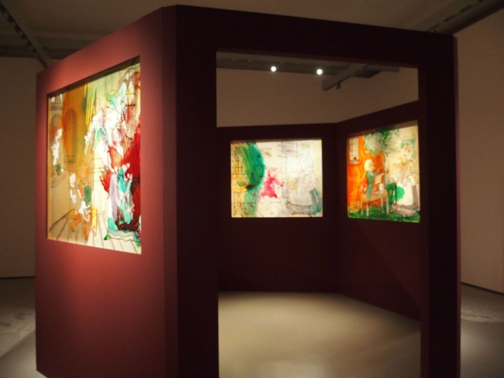 Vues de l'exposition Sigmar Polke., palazzo Grassi, Venise © photographies Le Curieux des arts Gilles Kraemer, juin 2016. Exposition Sigmar Polke, palazzo Grassi, Venezia