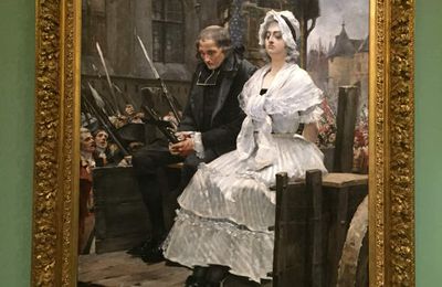 François Flameng - Marie-Antoinette se rendant au supplice 