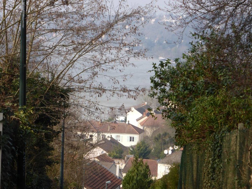 Descente vers la Seine pour le retour.