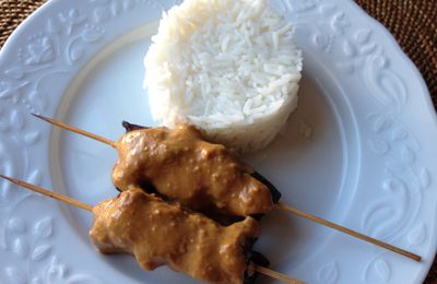 Poulet sauce satay