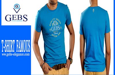 T-SHIRT  FAMOUS   GEBS 