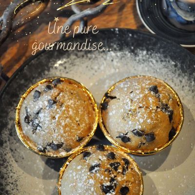 Muffins à la carotte, fruits secs et chocolat