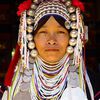 Thailand | Portrait of an Akha woman who was...