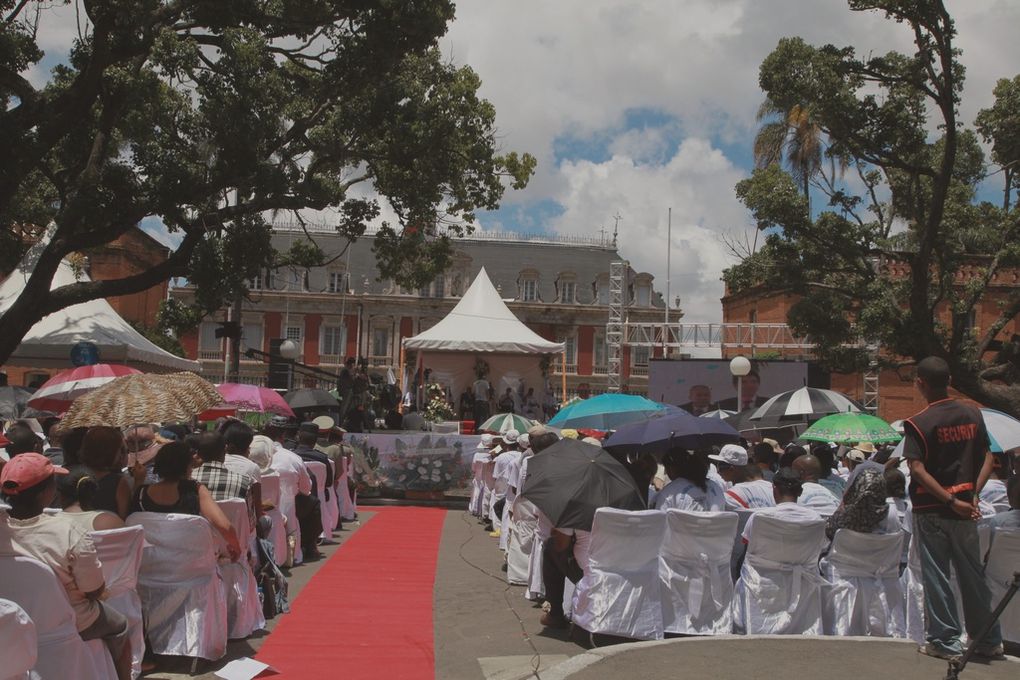 Commémoration des 4 ans de la tuerie devant le Palais d'Ambohitsorohitra. Photos: Harilala Randrianarison 2